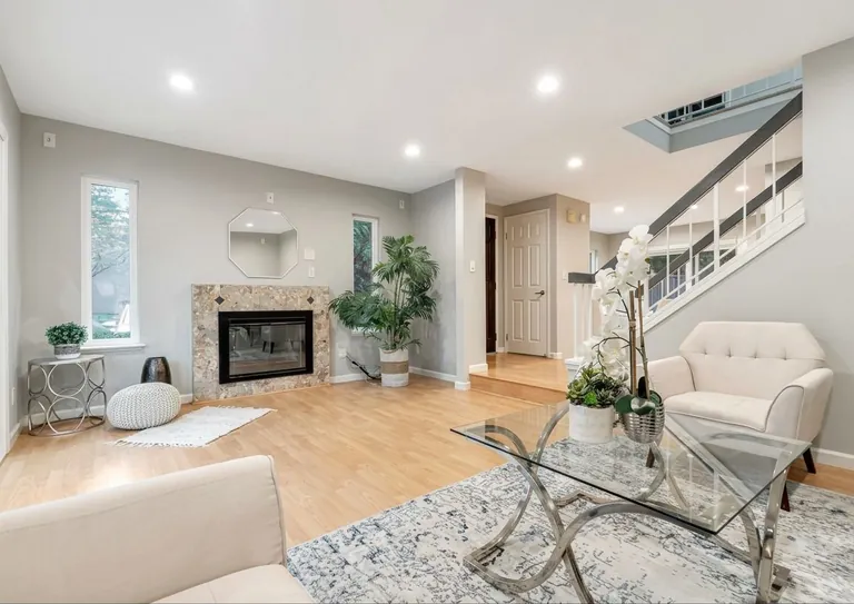 Freshly painted modern interior